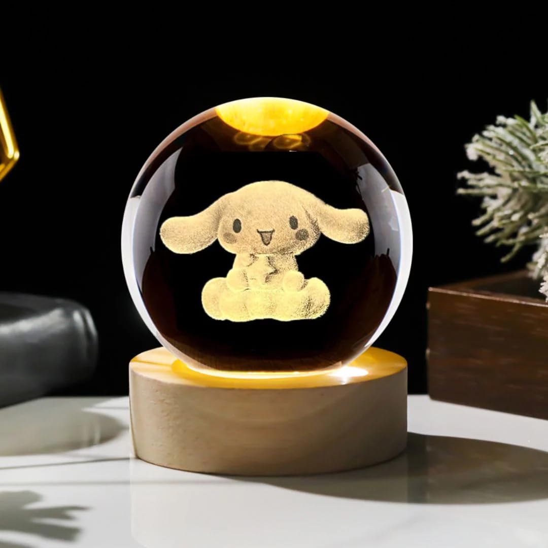 Amazon.com: BOENJOY Gifts - Hello Kitty Cinnamoroll 3D Crystal